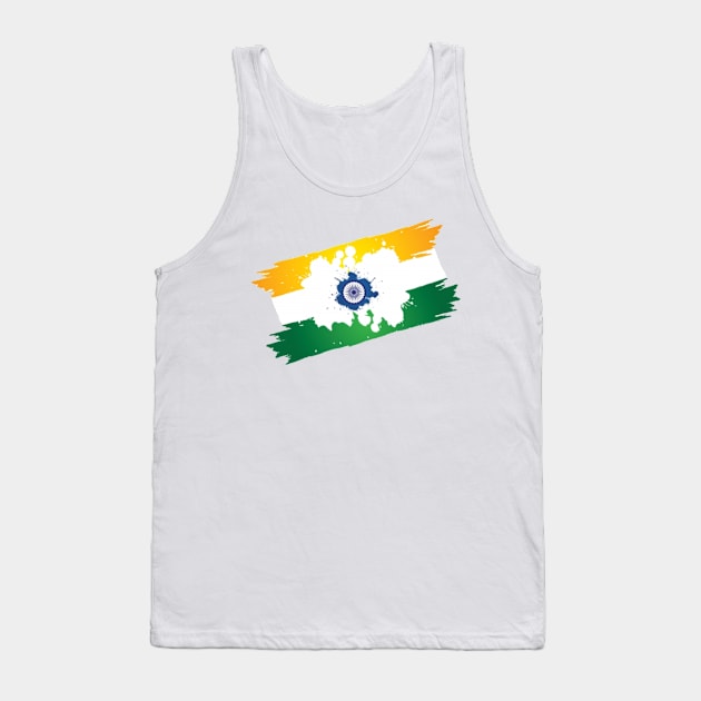 Indea Flag Tank Top by uvipatel